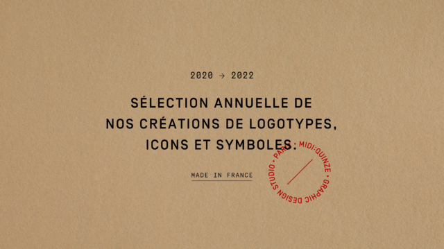 Collection de logos, 2020 – 2022 - Midi:Quinze