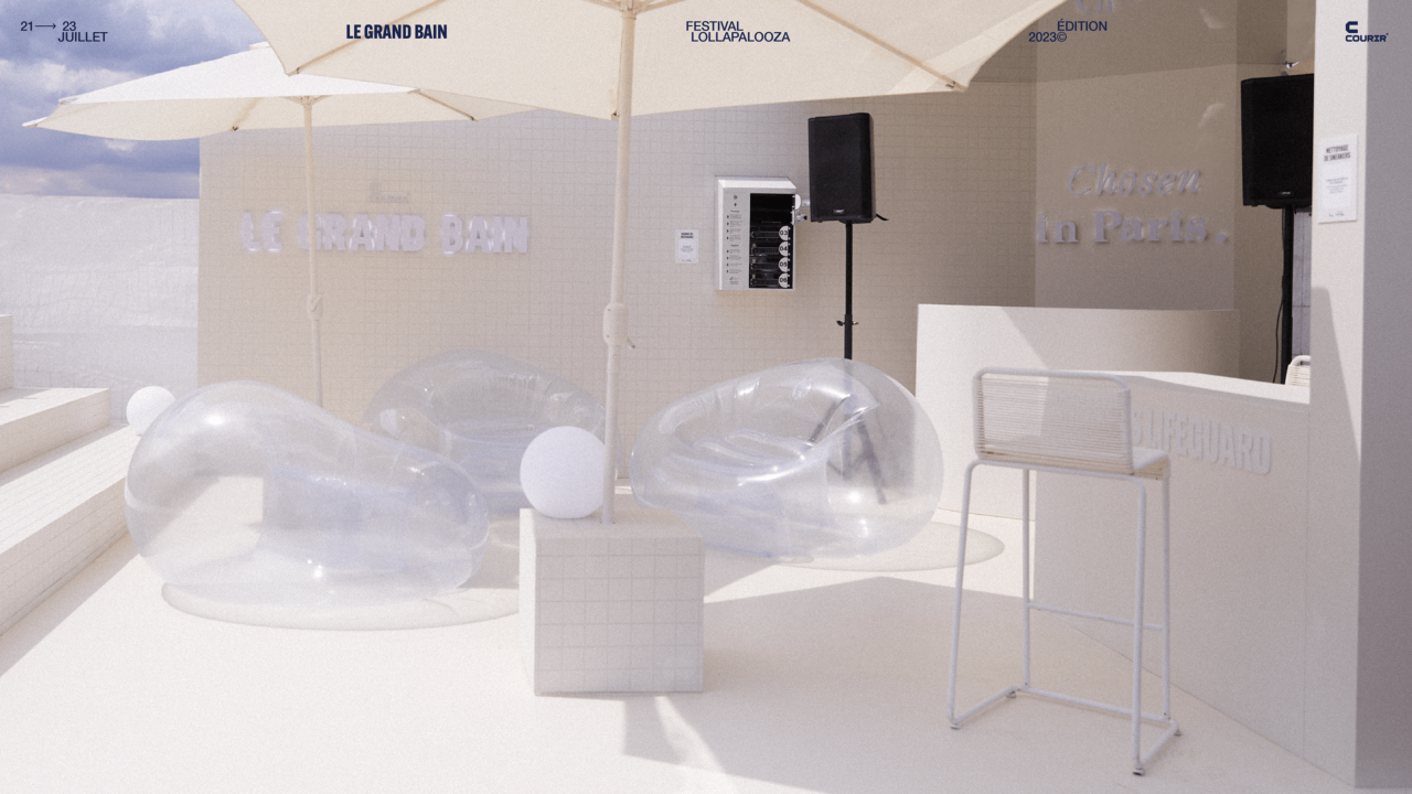 Lollapalooza – Le Grand Bain - Midi:Quinze